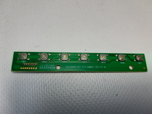 Плата кнопок управления в сборе для TV DEXP H32D8000Q DLED320E9-KEY (1)