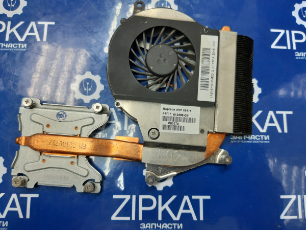 Кулер Вентилятор в сборе с системой охлаждения для HP G62-a60ER (1)