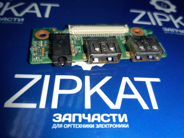 Плата с разъемами для наушников и USB для ноутбука Dell inspiron 3558 (1)