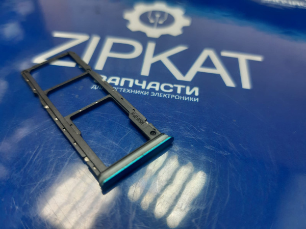 Оригинальный лоток для сим и microSD green Xiaomi Redmi 9а (1)