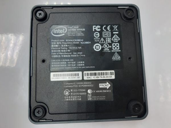Корпус  Платформа для мини-ПК Intel BOXNUC8I5BEH2 NUC8BEH (1)