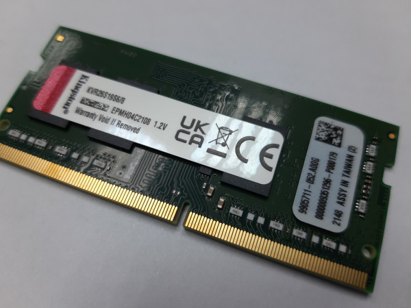 Оперативная память 8GB SODIMM Kingston KVR26S19S68 1 (1)