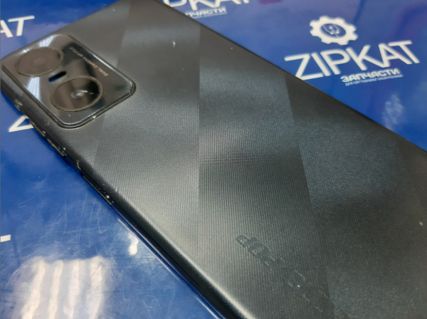 Оригинальная черная задняя крышка для 1Tecno Pop 6 Pro