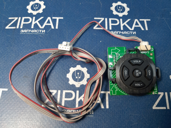 Плата кнопок управления в сборе на шлейфе для TV Thomson T22D16DF-01B 40-43D140-KEB2LG (1)