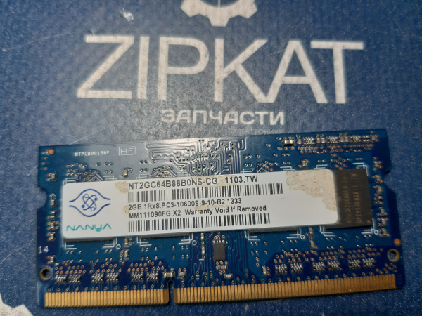 Оперативная память для ноутбука Nanya NT2GC64B88G0NS-CG 2Gb (1)