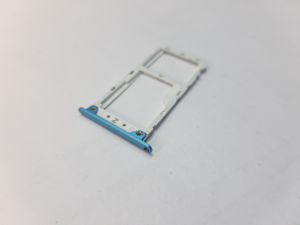 Оригинальный синий лоток для сим и microSD Xiaomi Redmi 5 Plus  mee7 (1)