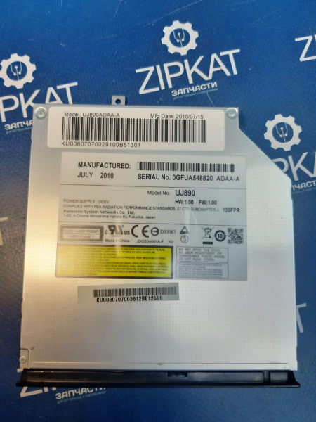 Дисковод CDDVD привод для ноутбука Acer Aspire 5553  UJ890 (1)
