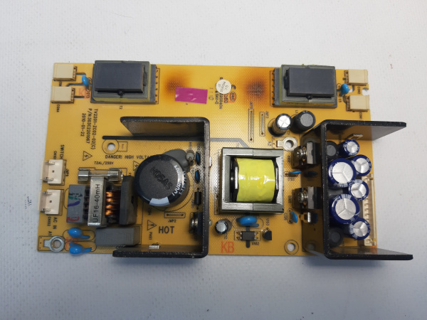 Блок питания (плата) восстановленная для TV MYSTERY MTV-2217WD TV2201-ZC02 (1)