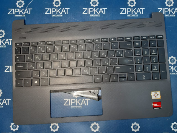 Клавиатура на топкейсе с клавиатурой без тачпада для HP 15s-Dy  15s-fq (1)