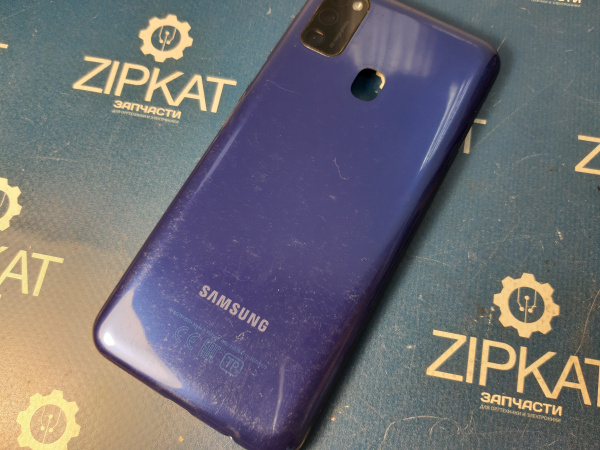 Оригинальная синяя задняя крышка для Samsung Galaxy M21 SM-M215F (1)