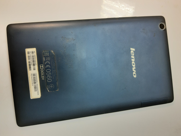 Оригинальная крышка планшета задняя синяя для LENOVO TAB 2  A8-50LC (1)