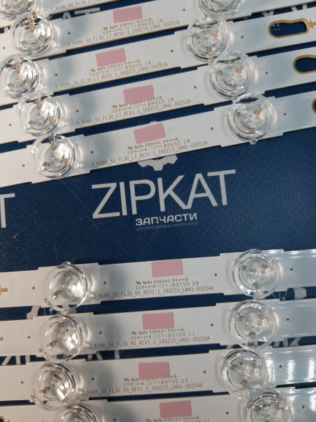 Комплект светодиодной подсветки LED для TV samsung UE50NU6100OU (4)