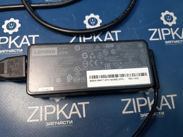 Блок питания c кабелем для ноутбука Lenovo ADLX65NCC3A SA10M42747 (2)