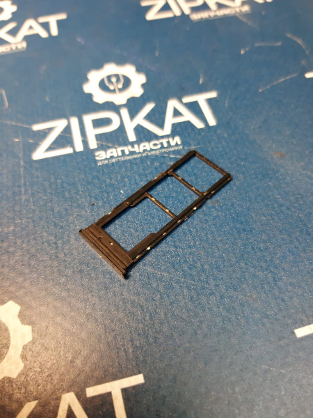 Оригинальный черный лоток для сим и microSD Tecno Pouvoir4 (3)