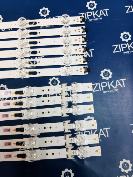 Комплект светодиодной подсветки LED для TV samsung UE50NU6100OU (2)