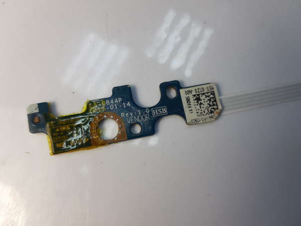 Плата кнопки включения ноутбука на шлейфе Dell Inspiron 15 5558 LS-B844P  (2)