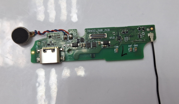 Плата зарядки с динамиком и антенной M3 MOBILE SL20 TO452_SUB_PCB (3)