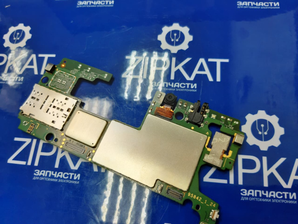 Верхняя плата планшета HUAWEI KOB-L09 с камерами разъемом microSD  входом для гарнитуры  (4)