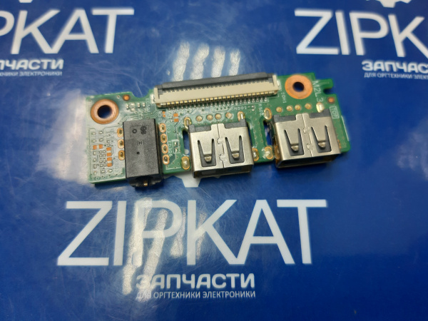 Плата с разъемами для наушников и USB для ноутбука Dell inspiron 3558 (2)