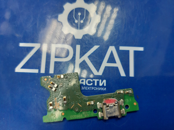 Оригинальная нижняя плата с разъемом зарядки Huawei Y7 2019  DUB-LX1 (2)