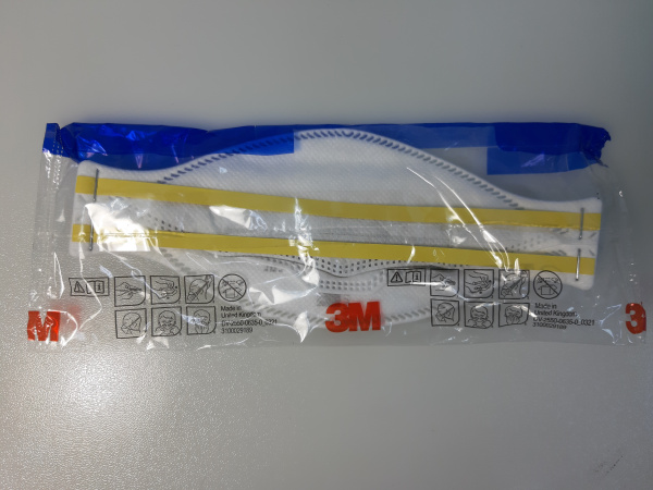 Респиратор 3M™ Aura® 9310+  класс защиты FFP1  EN 1492001+A12009 (2)