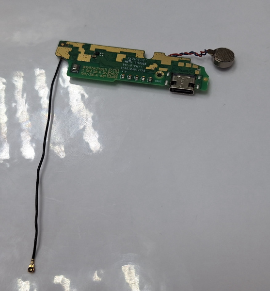 Плата зарядки с динамиком и антенной M3 MOBILE SL20 TO452_SUB_PCB (2)