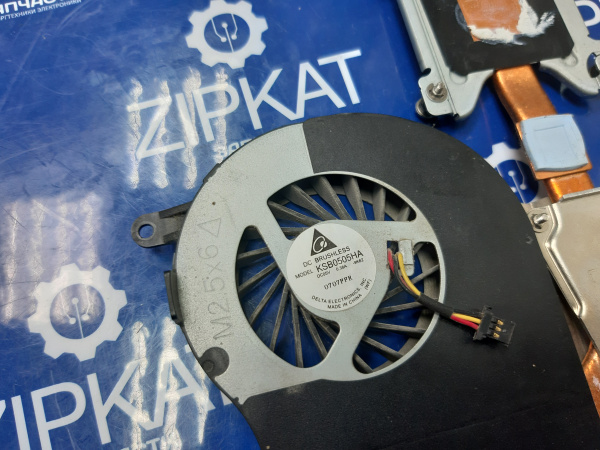 Кулер Вентилятор в сборе с системой охлаждения для HP G62-a60ER (2)