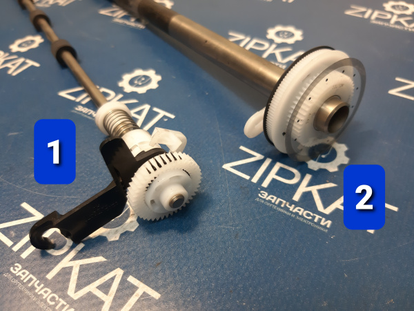 Ролик на оси для МФУ HP 615 CB760-80001 CZ021-40026 (4)