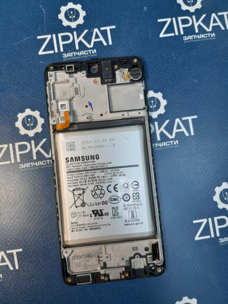 Дисплейный модуль в сборе с АКБ ОРИГИНАЛ для Samsung Galaxy M31s  EB-BM317ABY (2)