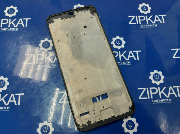 Рамка дисплея в сборе черная для Tecno Pop 6 Pro  BE8 (2)