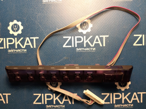 Плата кнопок управления в сборе на шлейфе для TV THOMSON T32D16DH-01B  (4)