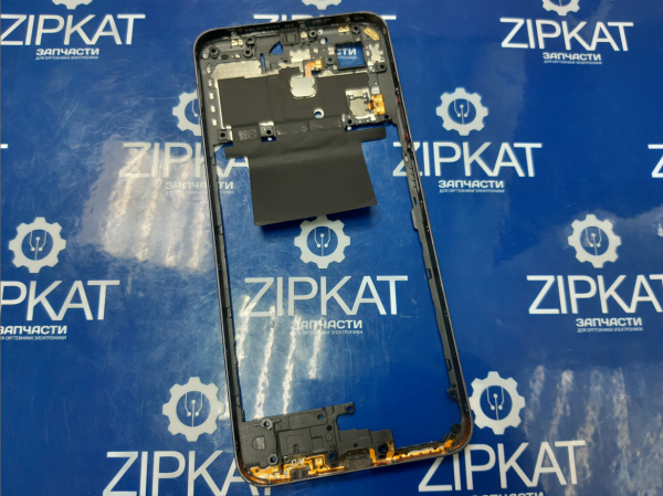 Средняя часть корпуса черная с боковыми кнопками REALME NOTE 60  RMX3933 (2)