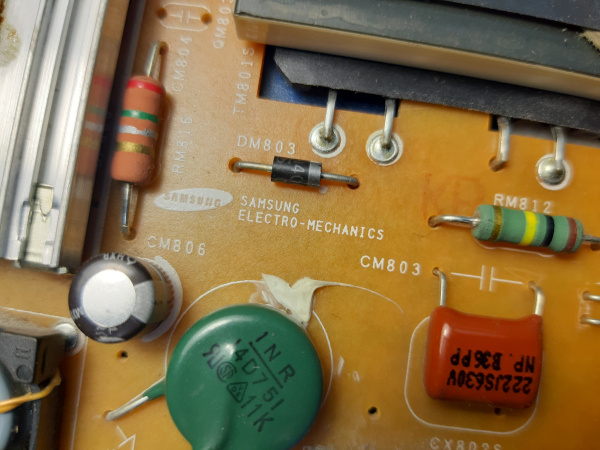 Блок питания (плата) для Samsung UE32D5520RW UE32D5000PW BN44-00460A (3)