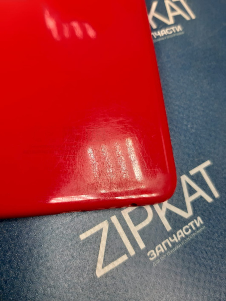 Задняя крышка для Samsung Galaxy A10 красная  SM-A105FDS (3)