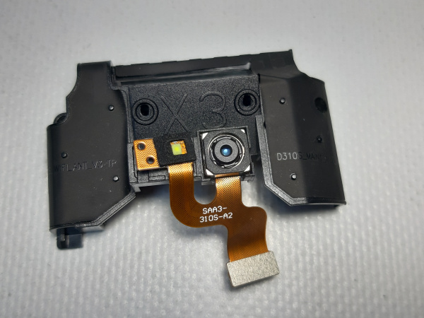 Крепление сканирующего модуля с камерой на шлейфе ТСД AutoID Q7 (1)