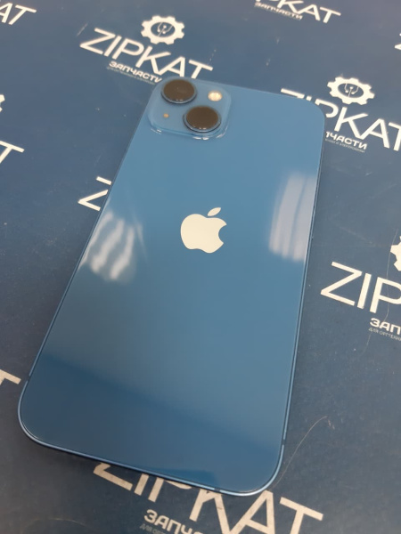 Задняя крышка синяя корпус кнопками в сборе для Apple iPhone 13 (1)