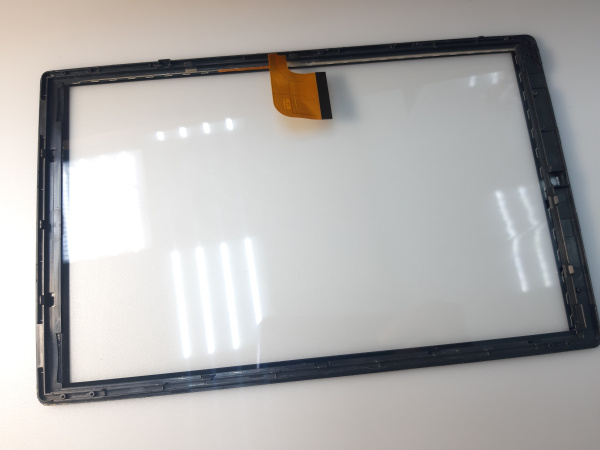 Оригинальное защитное стекло матрицы в рамке  тачскрин Pro14 Android 14,12  (1)