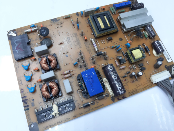 Блок питания (плата) для TV LG 42LV3400  EAX641273019 PSLF-L016A 3PAGC10058A-R (1)