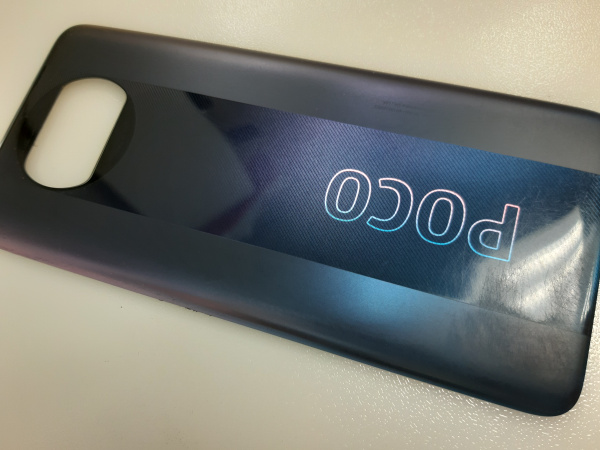 Задняя крышка серая Xiaomi Poco X3 NFCX3 Pro  M2102J20SG (1)