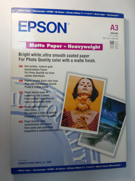 Фотобумага EPSON S041261 C13SO41261 (1)