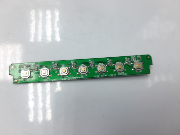 Плата кнопок включения и управления для TV Harper 43F575T  6502k43f600010 (1)
