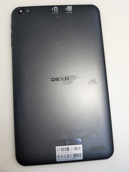 Оригинальная задняя крышка планшета серая для DEXP Ursus B38 (1)