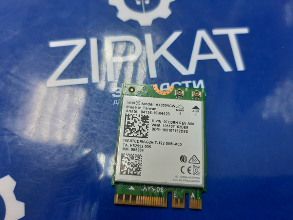 WiFi модуль адаптер Intel AX200NGWG TW-07SDRN-G2HIT-192-OV61 (1)