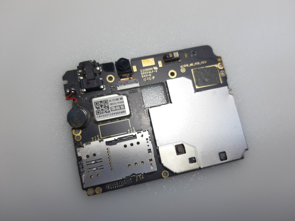 Материнскя плата с разъемом гарнитуры  фронтальной камерой вибромотором Meizu M3 Note  (2)