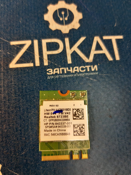 WiFi модуль для ноутбука HP Realtek RTL8723BE TPN-C126   (2)