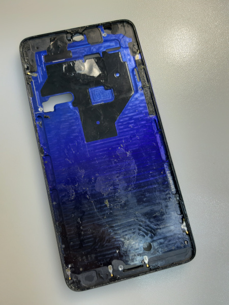 Средняя часть корпуса с боковыми кнопками с вибромотором для Huawei Mate 20 (2)