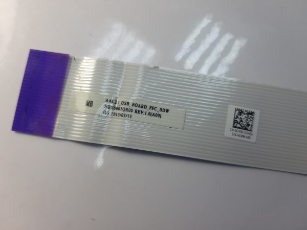 Шлейф платы ноутбука USB AUDIO Dell inspirion 15 aal20_usb_board_ffc_bdw nbx0001qr00 CJY97 (2)