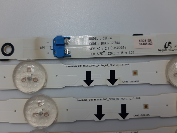 Комплект светодиодной подсветки TV BN41-02170A SAMSUNG_2014SVS32FHD_3228_07 (3)