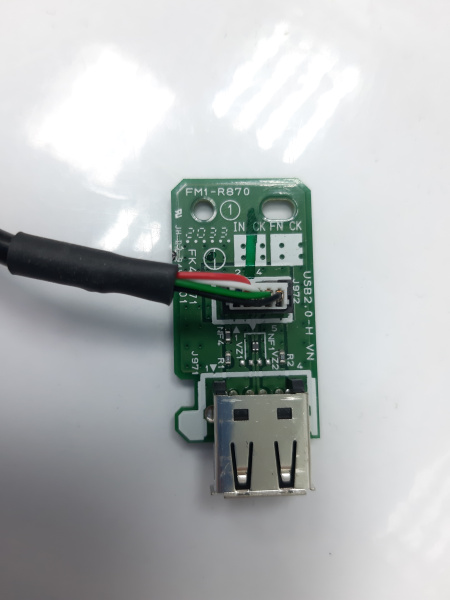 Плата принтера с разъемом USB2.0 для Canon LBP612cw  FM1-R870 (2)