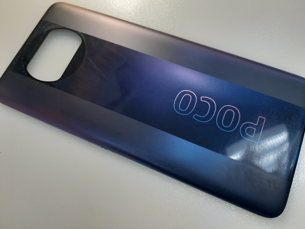 Задняя крышка серая Xiaomi Poco X3 NFCX3 Pro  M2102J20SG (3)